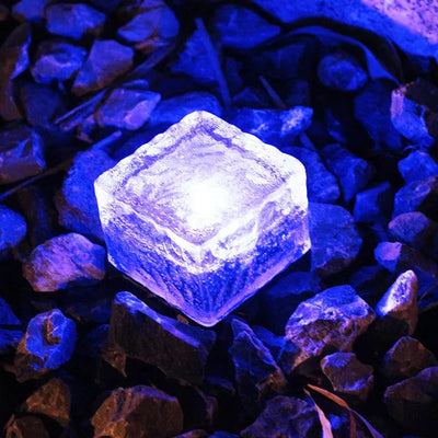 RGB LED Ice Brick Lights Waterproof Outdoor Paver Lamps Stunning Glow