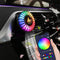 Bone Conduction Bluetooth Speaker Portable Mini With 24 Color Rhythm Light