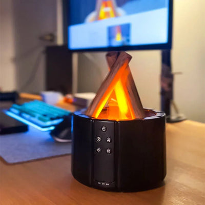 Bonfire Campfire Humidifier Diffuser Aromatherapy Essential Oil