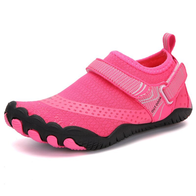 Breathable Water Shoes Unisex Aqua Slip-On With Double Buckle