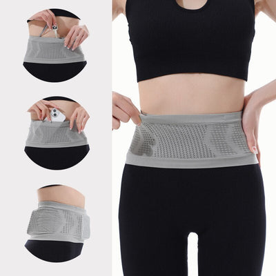 Breathable Running Waist Bag Large Capacity Sports Waist Pack For Men Women