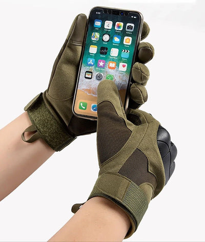 Tactical Military Gloves Full Finger Breathable Touchscreen Riding Gloves