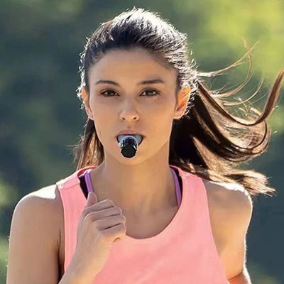 Breathing Trainer Adjustable Resistance For Lung Fitness And Respiratory Health