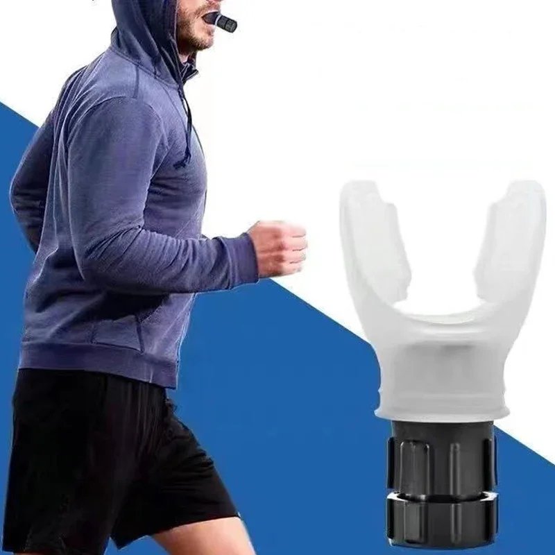 Breathing Trainer Adjustable Resistance For Lung Fitness And Respiratory Health