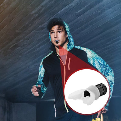 Breathing Trainer Adjustable Resistance For Lung Fitness And Respiratory Health