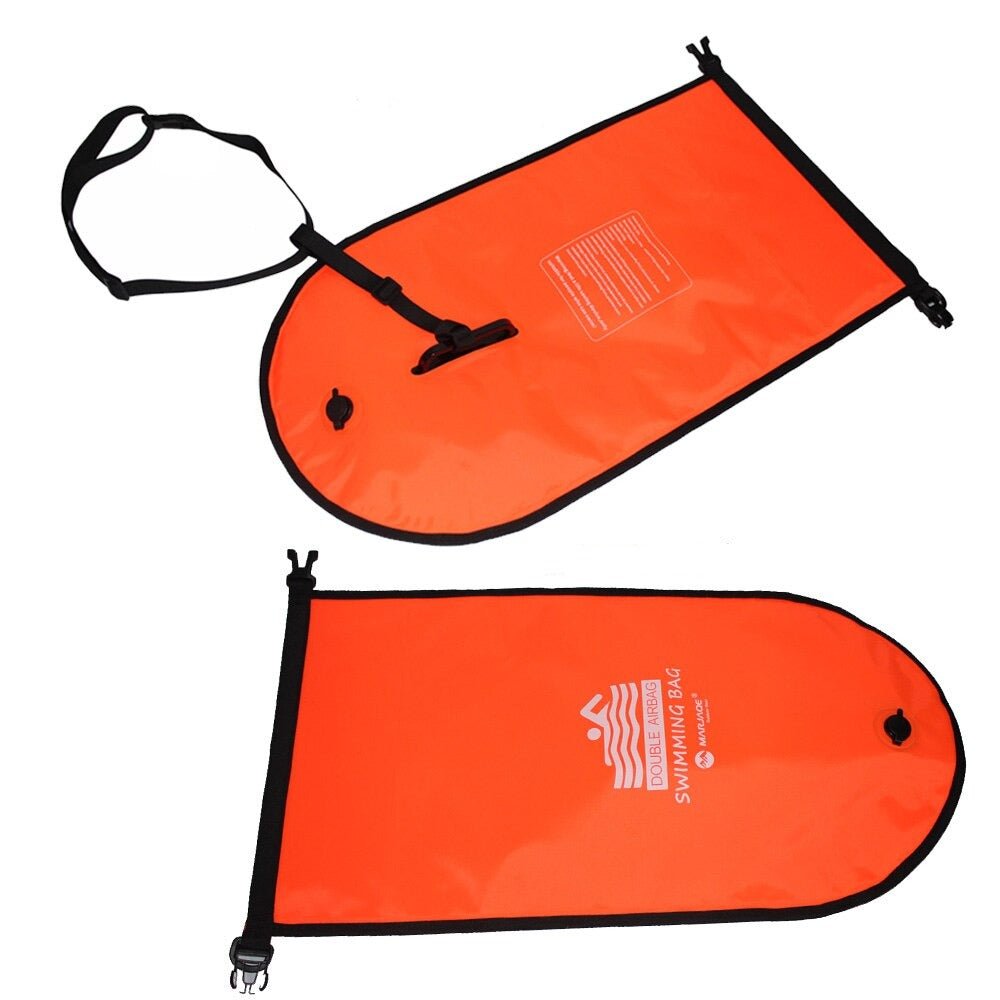 Buoy Bag Safety Swimming Float And Drybag For Water Sports Enthusiasts