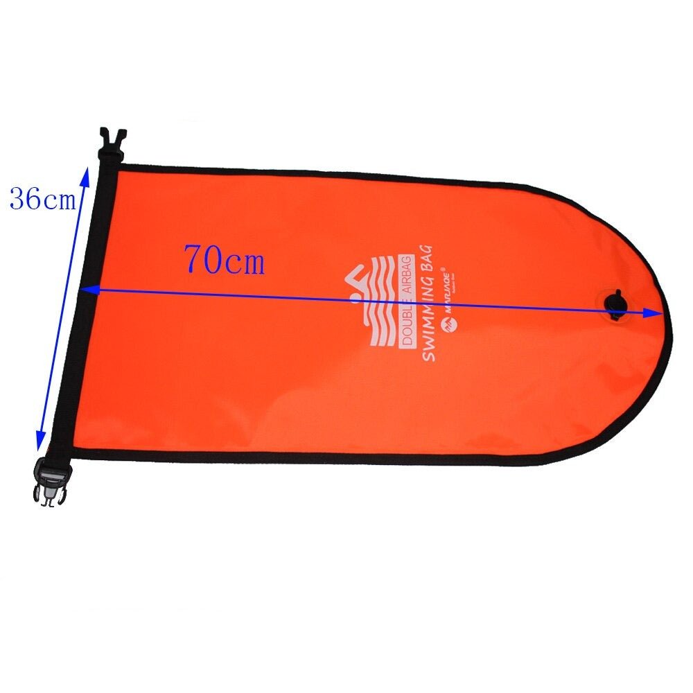 Buoy Bag Safety Swimming Float And Drybag For Water Sports Enthusiasts