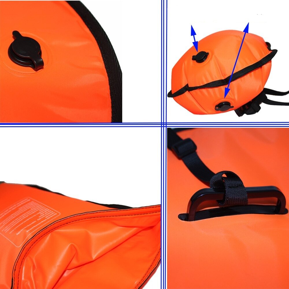 Buoy Bag Safety Swimming Float And Drybag For Water Sports Enthusiasts