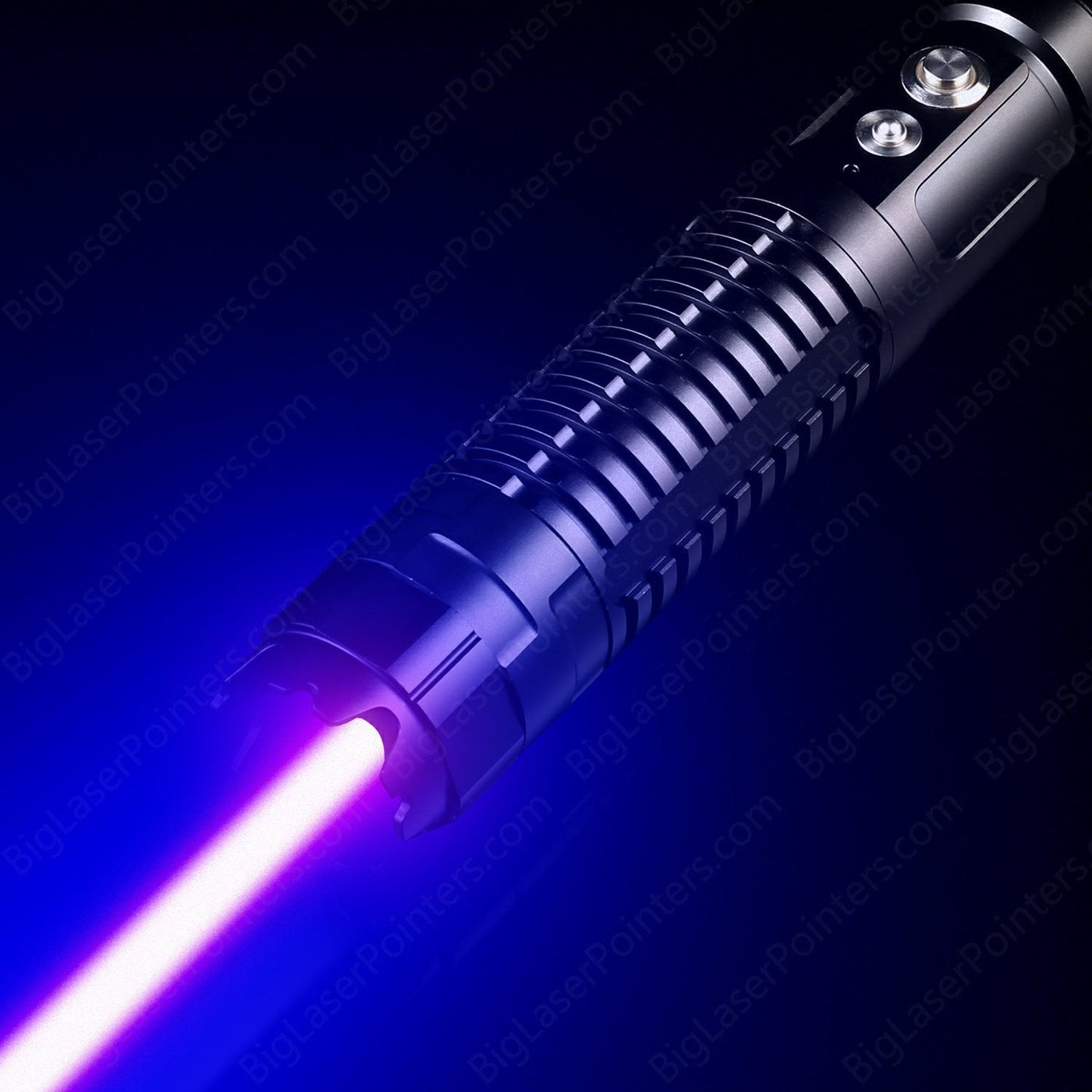 Burning Blue Tactical Laser Torch Powerful Military Grade Flashlight