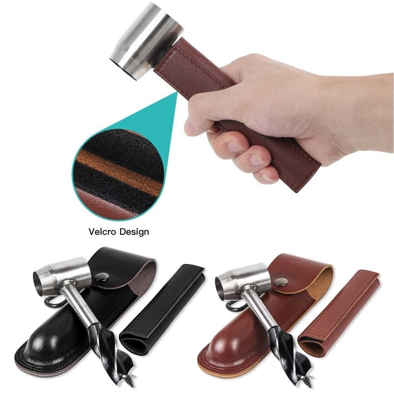 Bushcraft Hand Auger With Durable Wrench For Outdoor Use