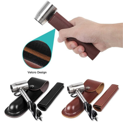 Bushcraft Hand Auger With Durable Wrench For Outdoor Use