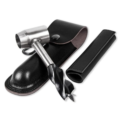Bushcraft Hand Auger With Durable Wrench For Outdoor Use