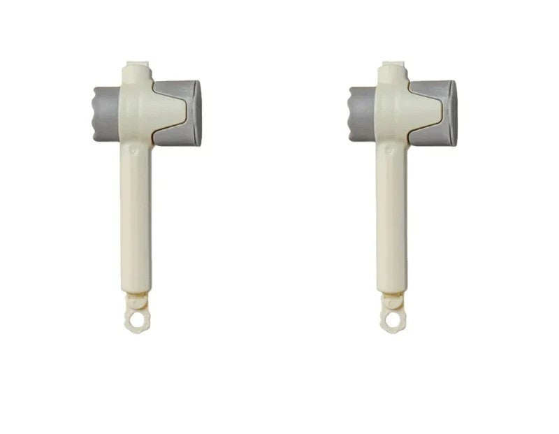 Food Storage Bag Sealing Clips With Pour Spout Plastic Cap Clamps