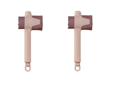 Food Storage Bag Sealing Clips With Pour Spout Plastic Cap Clamps