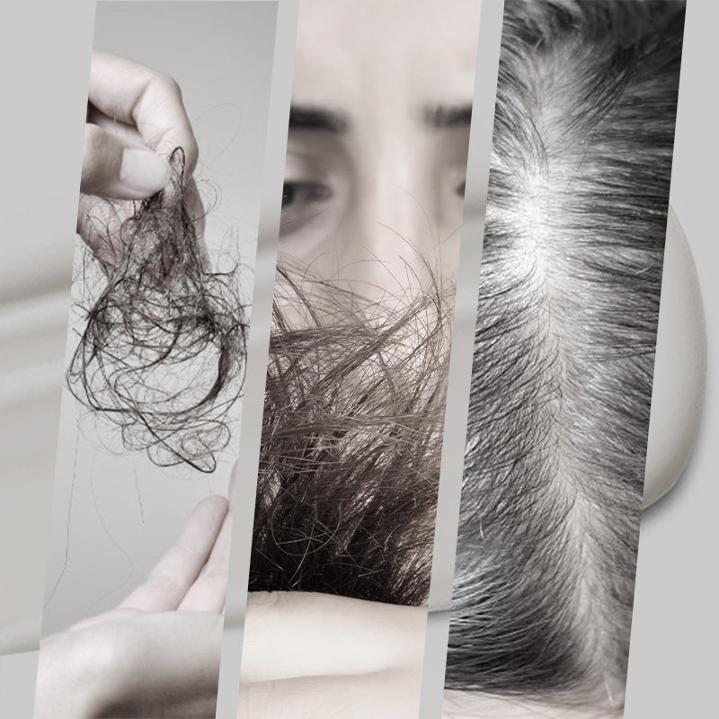 2-in-1 Natural Essence Extract Silver Hair Dye Long Lasting