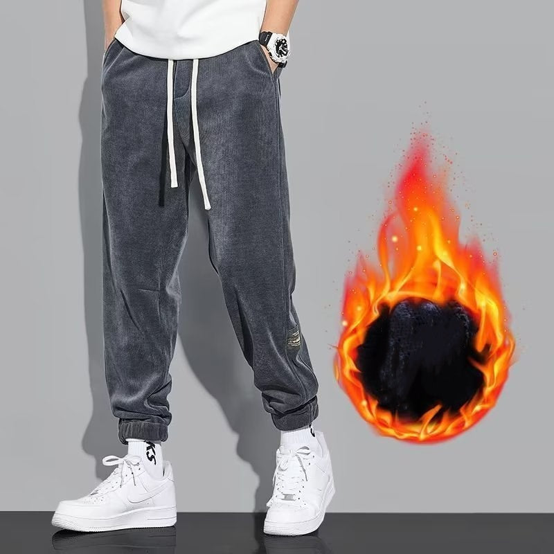 Men's Corduroy Pants Soft Casual Comfortable Trousers