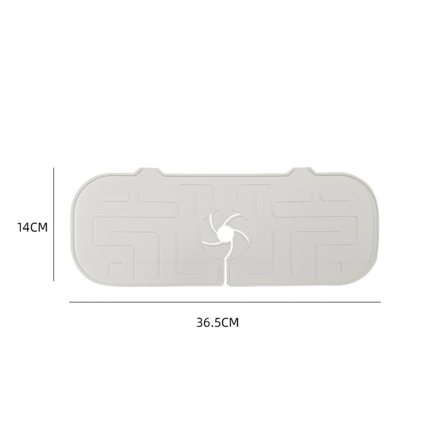 Silicone Faucet Drip Catcher Mat Sink Splash Guard Protector