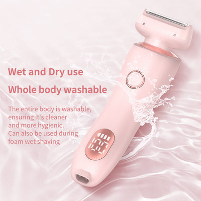 USB Rechargeable Electric Shaver For Women Portable Hair Removal Device