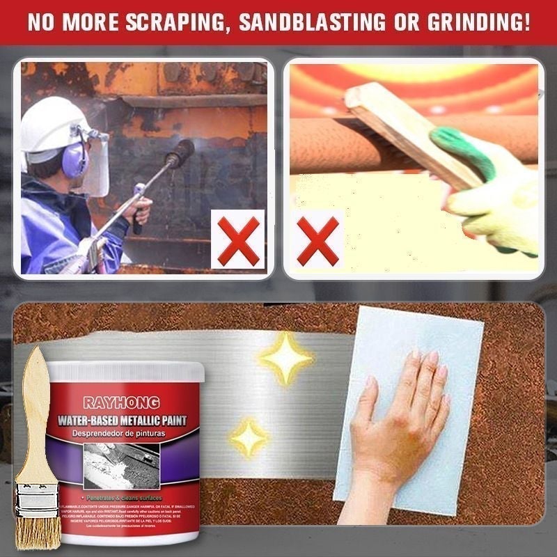 Water-Based Metal Rust Remover For Effective Rust Removal