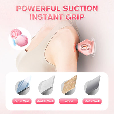 Trigger Point Self-Massage Ball With Suction Cup For Muscle Relief