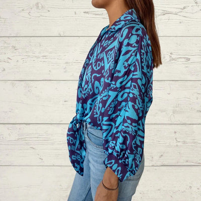 Knotted Lapel Cardigan Shirt Jacket Stylish Casual Outerwear