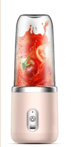 6blade Portable Blender USB Charging Mini Juicer Smoothie Mixer