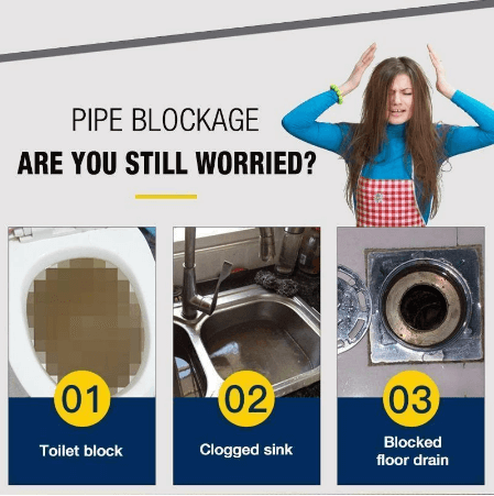Powerful Sink And Drain Cleaner For Fast Clog Removal