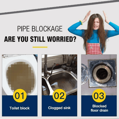 Powerful Sink And Drain Cleaner For Fast Clog Removal