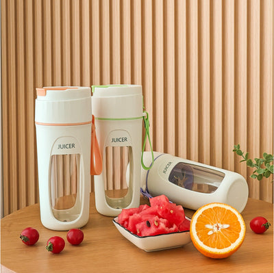 Portable Blender USB Rechargeable Electric Juicer Cup For Outdoors
