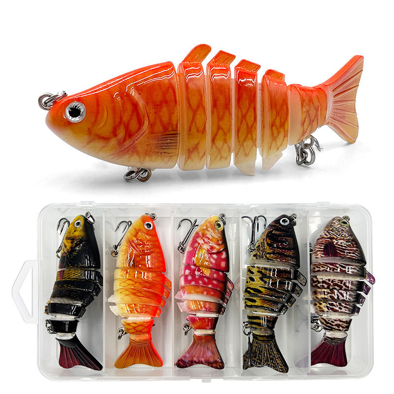 Lifelike Multi-Jointed Sinking Fishing Lure For Realistic Action