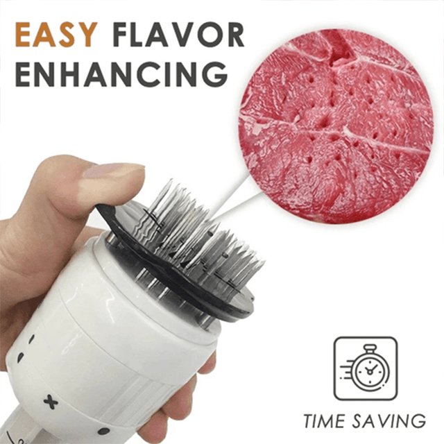 2-in-1 Meat Tenderizer And Marinade Injector Tool