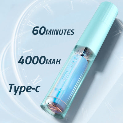 2-in-1 Rechargeable Straightening Comb Long-Lasting Hair Styler