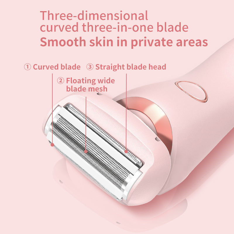 USB Rechargeable Electric Shaver For Women Portable Hair Removal Device