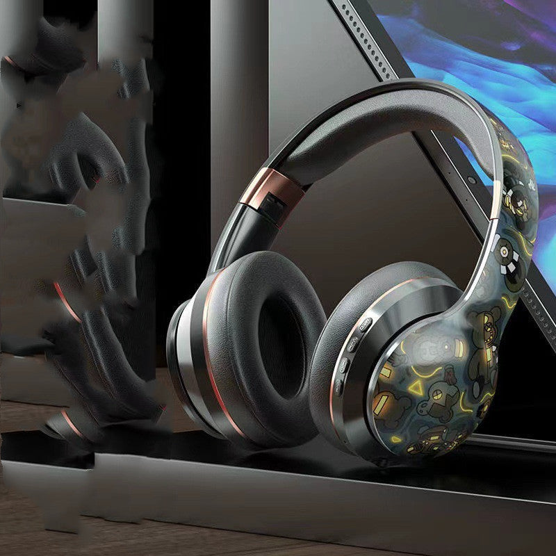 Wireless Bluetooth Headphone With Noise Cancelling And Long Battery Life