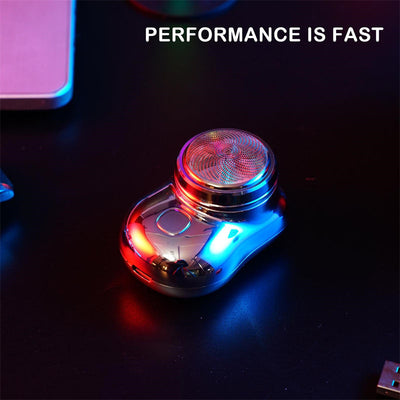 Mini USB Rechargeable Shaver Portable Electric Grooming Tool For Men