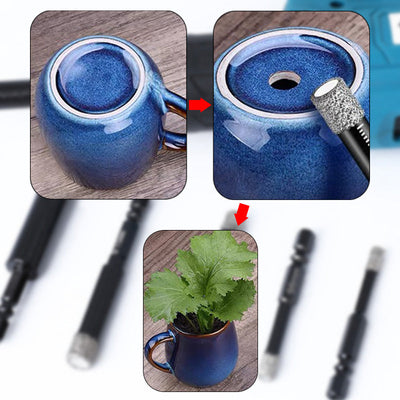 Diamond Drill Bits For Tile Marble Stone Hex Shank Set