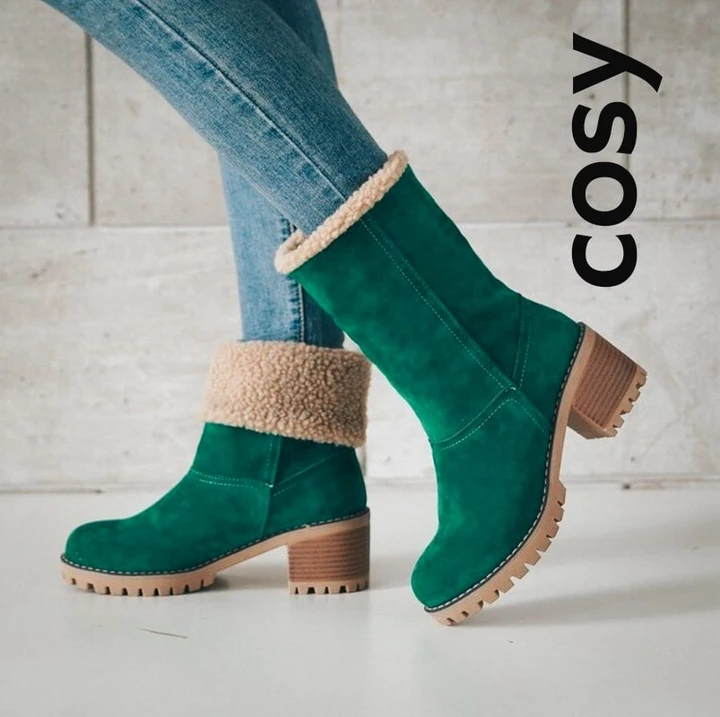 Cosy Ladies Winter Boots Warm Lined Comfortable Footwear