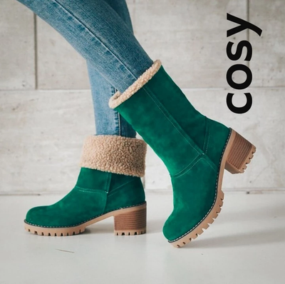 Cosy Ladies Winter Boots Warm Lined Comfortable Footwear
