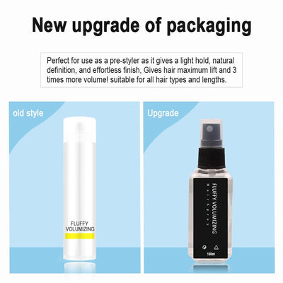 Natural Plant Volumizing Hair Spray For Thickening And Fullness