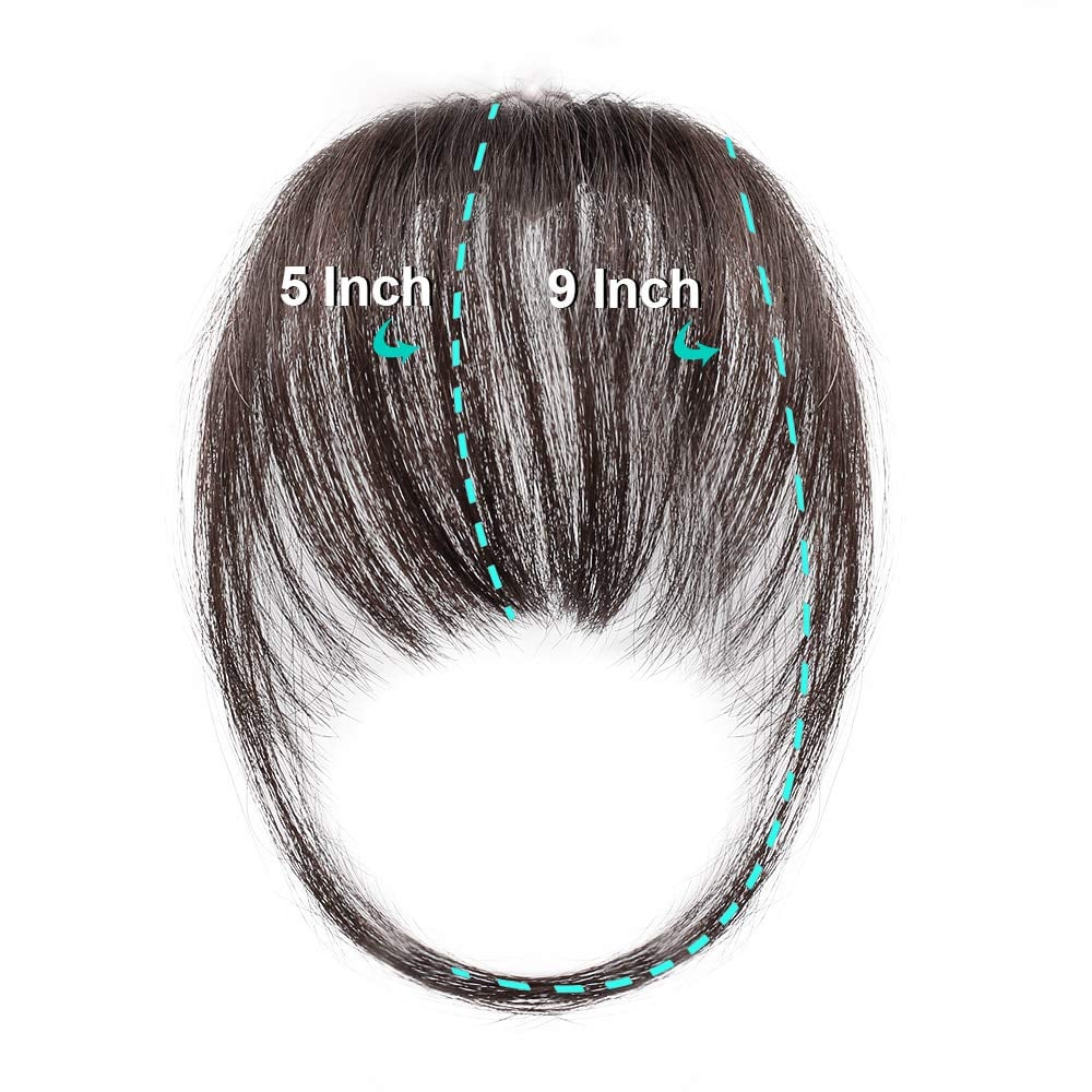 Clip In Bangs Hair Extensions Easy Stylish Natural Look
