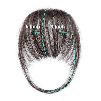Clip In Bangs Hair Extensions Easy Stylish Natural Look