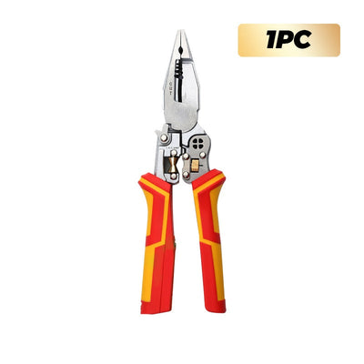 8-In-1 Wire Stripper With Voltage Tester Multi-Function Tool Kit