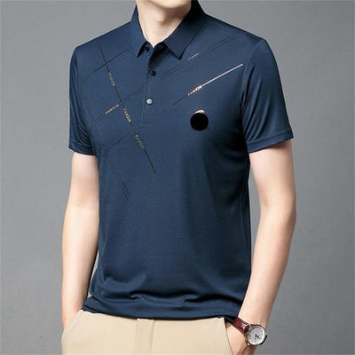 Men's Ice Silk Stretch Shirt Cool Comfortable Lightweight Design