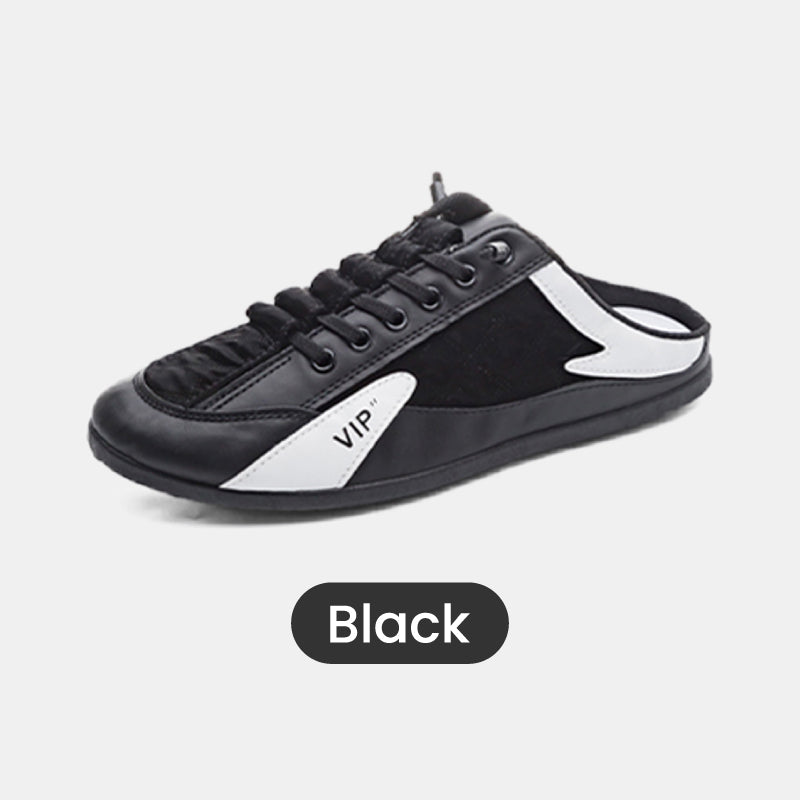 Men's Backless Sneakers Lightweight Casual Slip On Shoes