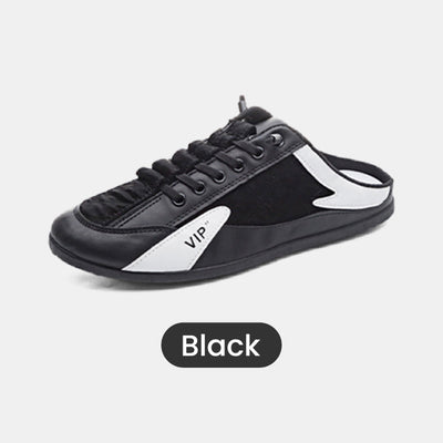 Men's Backless Sneakers Lightweight Casual Slip On Shoes
