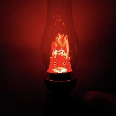 Calcifer Night Light Cartoon Anime Kerosene Lamp For Bedroom