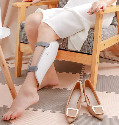 Calf Leg Massager EMS Pulse Hot Compress Pain Relief Therapy Device