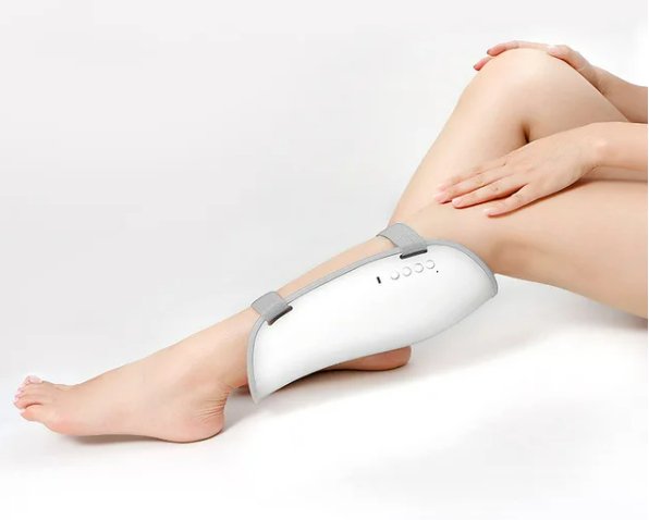 Calf Leg Massager EMS Pulse Hot Compress Pain Relief Therapy Device