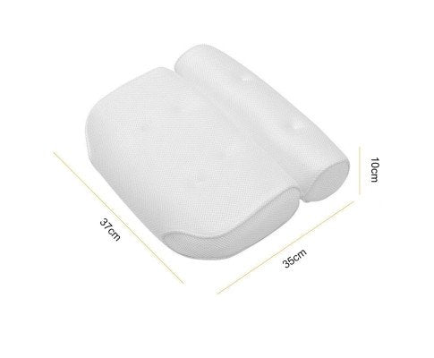 Calming Bathtub Pillow Soft Support For Relaxing Spa Baths
