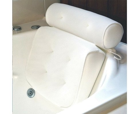 Calming Bathtub Pillow Soft Support For Relaxing Spa Baths